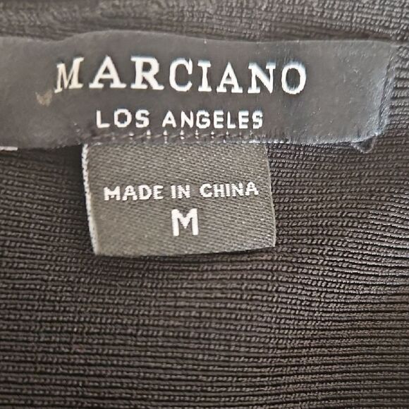 Marciano Black Sweetheart Bodycon Dress - Picture 2 of 16